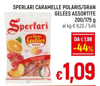 A&O SPERLARI CARAMELLE POLARIS/GRAN GELÉES ASSORTITE 200/175 g offerta
