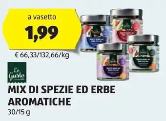 ALDI MIX DI SPEZIE ED ERBE AROMATICHE 30,15 g offerta