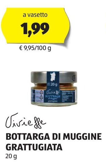 Vivieffe BOTTARGA DI MUGGINE GRATTUGIATA 20 g