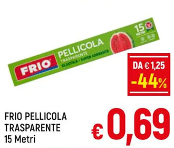 A&O FRIO PELLICOLA TRASPARENTE 15 Metri offerta