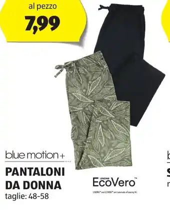 ALDI PANTALONI DA DONNA taglie: 48-58 offerta