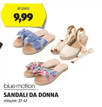 ALDI SANDALI DA DONNA misure: 37-41 offerta