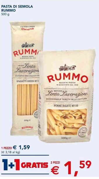 Esselunga PASTA DI SEMOLA RUMMO 500 g offerta