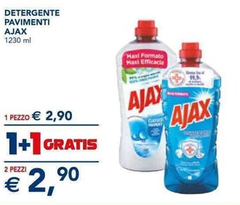 Esselunga DETERGENTE PAVIMENTI AJAX 1230 ml offerta