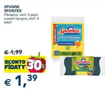 SPUGNE SPONTEX