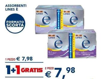 Esselunga ASSORBENTI LINES È offerta