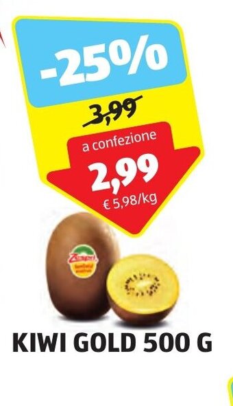ALDI KIWI GOLD 500 G offerta