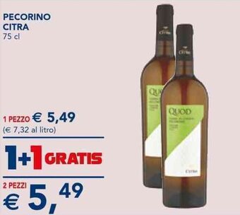 Esselunga PECORINO CITRA 75 cl offerta
