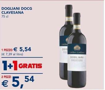 Esselunga DOGLIANI DOCG CLAVESANA 75 cl offerta