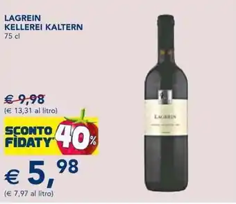 LAGREIN KELLEREI KALTERN 75 cl