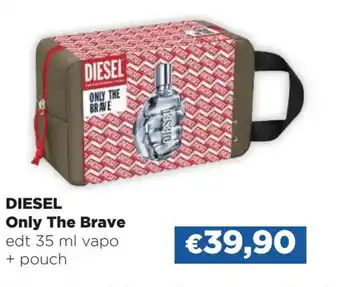 Acqua & Sapone DIESEL Only The Brave edt 35 ml vapo + pouch offerta