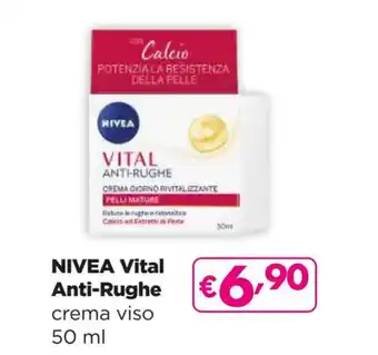 Acqua & Sapone NIVEA Vital Anti-Rughe crema viso 50 ml offerta