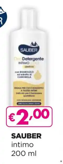 Acqua & Sapone SAUBER intimo 200ml offerta