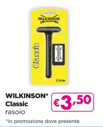 Acqua & Sapone WILKINSON* Classic rasoio offerta