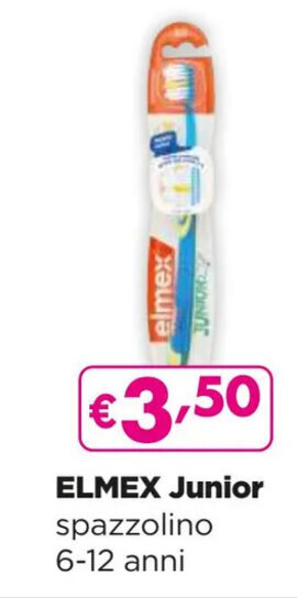 Acqua & Sapone ELMEX Junior spazzolino 6-12 anni offerta
