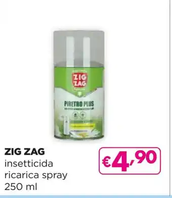 Acqua & Sapone ZIG ZAG insetticida ricarica spray 250 ml offerta