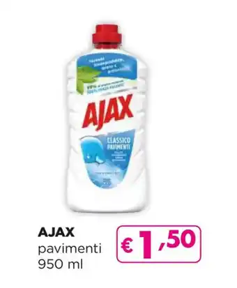 Acqua & Sapone AJAX pavimenti 950ml offerta