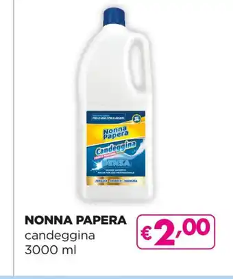 Acqua & Sapone NONNA PAPERA candeggina 3000 ml offerta