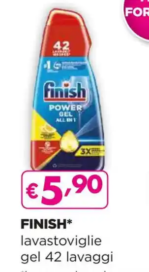 Acqua & Sapone FINISH* lavastoviglie gel 42 lavaggi offerta