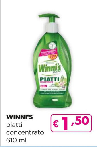 Acqua & Sapone WINNI'S piatti concentrato 610 ml offerta