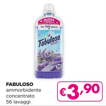 Acqua & Sapone FABULOSO ammorbidente concentrato 56 lavaggi offerta