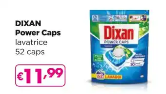 Acqua & Sapone DIXAN Power Caps lavatrice 52 caps offerta