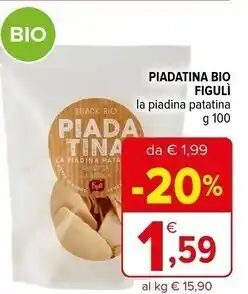 Iperal Figulì piadatina bio offerta