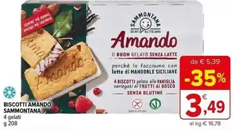 Iperal Sammontana biscotti amando offerta