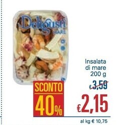Unes Deligusti insalata di mare offerta