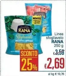Unes Rana linea sfogliavelo offerta