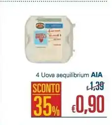Unes Aia 4 uova aequilibrium offerta