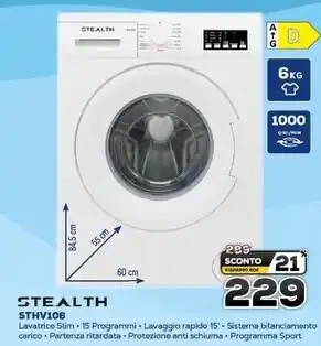 Euronics Stealth sthv106 offerta