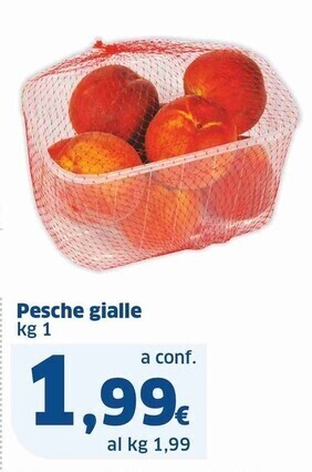 Sigma Pesche gialle offerta