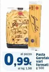 Sigma Garofalo pasta offerta