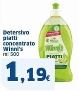 Sigma Winni's detersivo piatti concentrato offerta