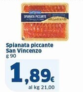 San vincenzo spianata piccante