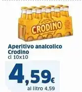 Sigma Campari aperitivo analcolico offerta