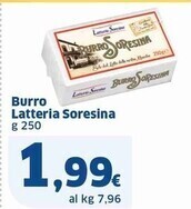 Sigma Latteria soresina burro offerta