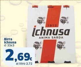 Sigma Ichnusa birra offerta