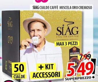 Il Genio Supermercato SIAG CIALDE CAFFÈ MISCELA ORO CREMOSO offerta