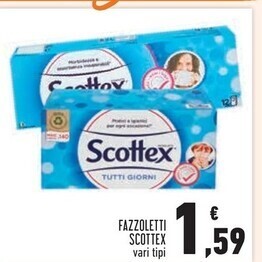 Conad Superstore Scottex fazzoletti offerta