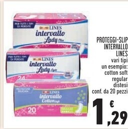 Conad Superstore Lines proteggi-slip intervallo offerta