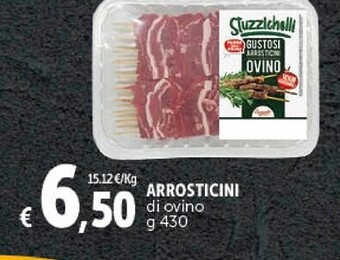 Arrosticini di ovino