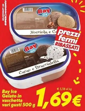Iper Super Conveniente Bay ice gelato in vaschetta offerta