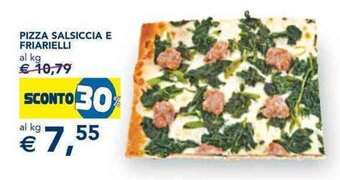 Esselunga PIZZA SALSICCIA E FRIARIELLI offerta