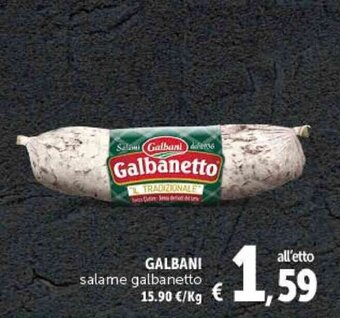 Deco Supermercati GALBANI salame galbanetto offerta