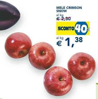 Esselunga MELE CRIMSON SNOW offerta