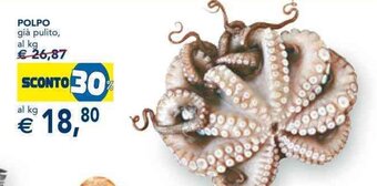 Esselunga POLPO già pulito offerta