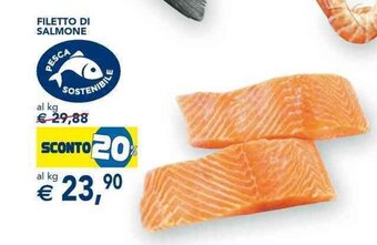 Esselunga FILETTO DI SALMONE offerta