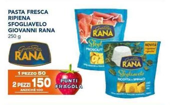 Esselunga PASTA FRESCA RIPIENA SFOGLIAVELO GIOVANNI RANA 250 g offerta